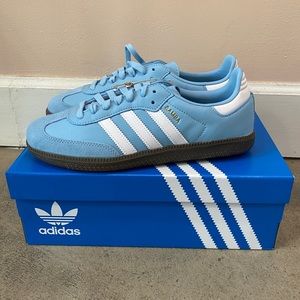 Adidas Samba Shoes Blue